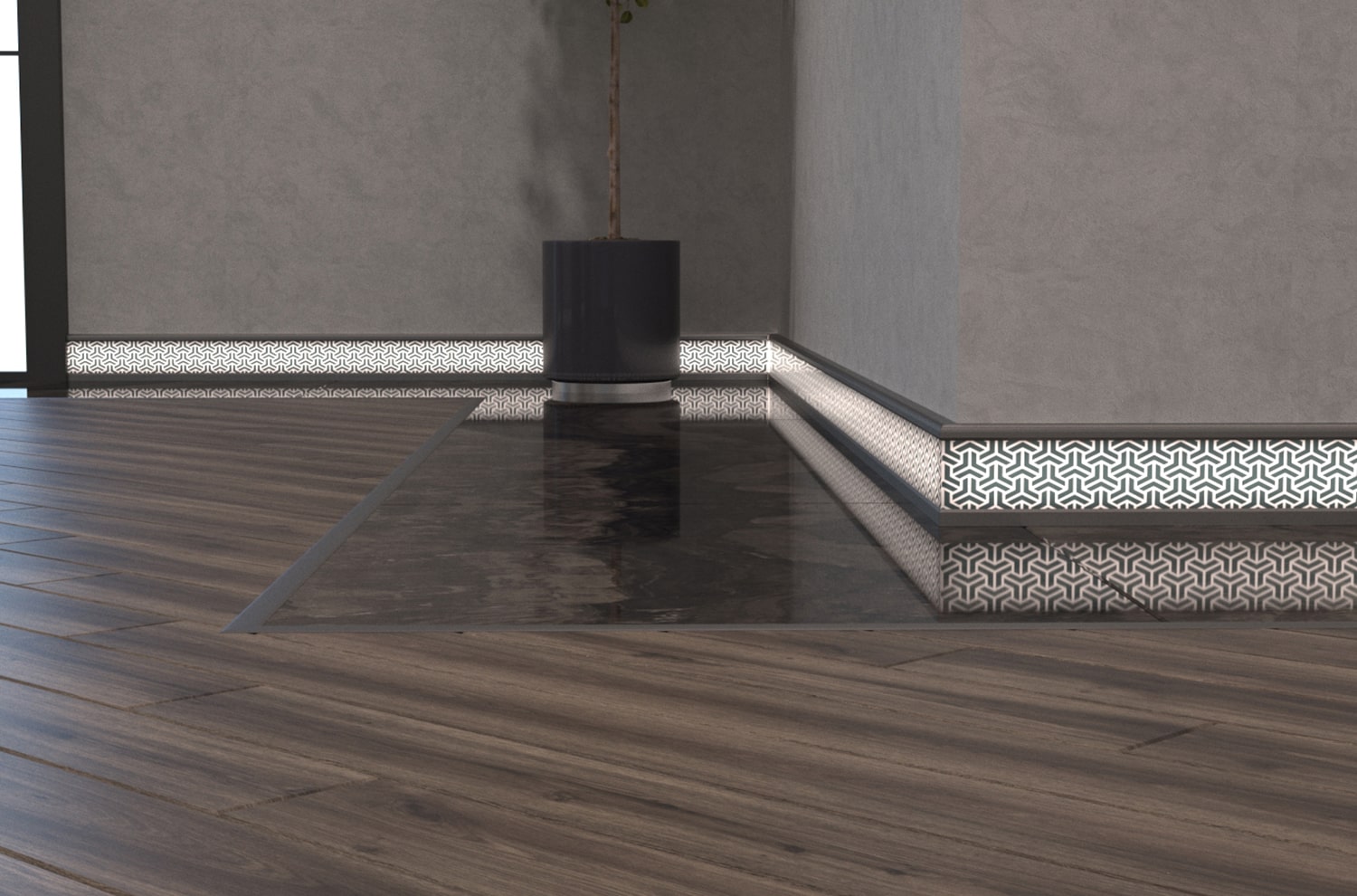 wishled alüminyum led süpürgelik