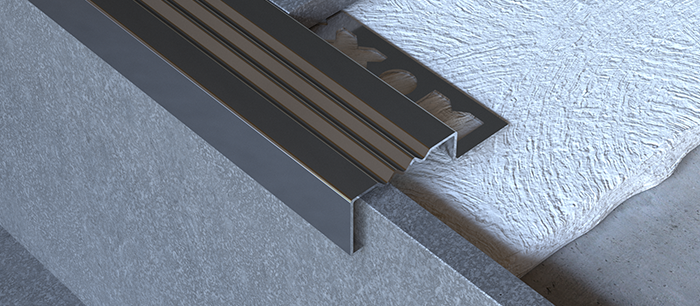 MPS-B PASLANMAZ ÇELİK BASAMAK PROFİLİ